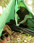 Ultralight Hiking Camping Tent 1 Person Waterproof Small Single 1 Man-Top Lander Enterprise Store-Upgraded Version-Bargain Bait Box