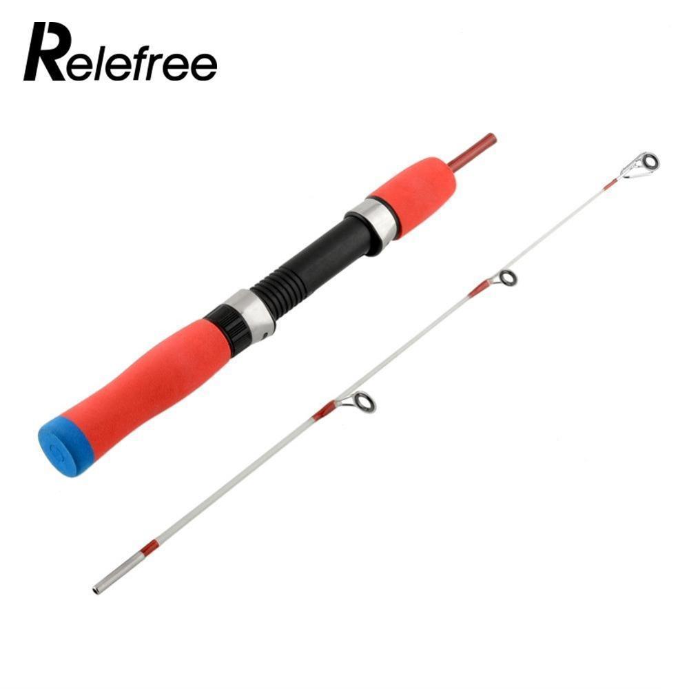 Ultralight Ice Raft Fishing Rod 60Cm 24&quot; 2 Section Pen Super Soft Spinning-Ice Fishing Rods-Inner beauty always-Bargain Bait Box