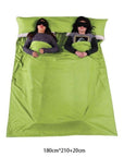 Ultralight Outdoor Sleeping Bag Liner Portable Cotton Sleeping Bags Camping-Sleeping Bags-OutdoorZ Store-Auroragreen 180x210-Bargain Bait Box