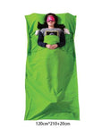 Ultralight Outdoor Sleeping Bag Liner Portable Cotton Sleeping Bags Camping-Sleeping Bags-OutdoorZ Store-Green 120x210-Bargain Bait Box