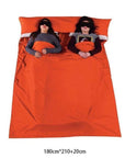 Ultralight Outdoor Sleeping Bag Liner Portable Cotton Sleeping Bags Camping-Sleeping Bags-OutdoorZ Store-Orange 180x210-Bargain Bait Box