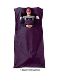 Ultralight Outdoor Sleeping Bag Liner Portable Cotton Sleeping Bags Camping-Sleeping Bags-OutdoorZ Store-Purple 120x210-Bargain Bait Box