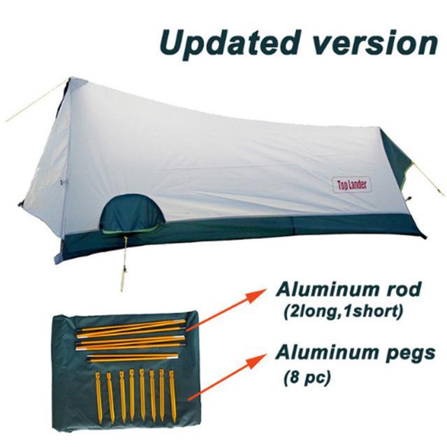Ultralight Tent Portable 1 Person Single Tents Bivvy Uv Protection Waterproof-Toplander Outdoor Store-As picture shown2-Bargain Bait Box