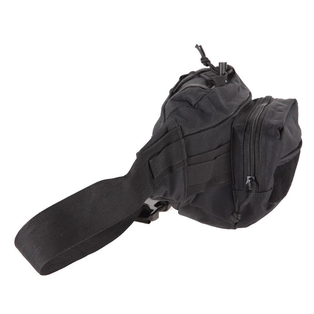 Unisex Outdoor Waterproof Waist Pack Canvas Shoulder Bag Military Tactical-Bluenight Outdoors Store-As Picture-Bargain Bait Box