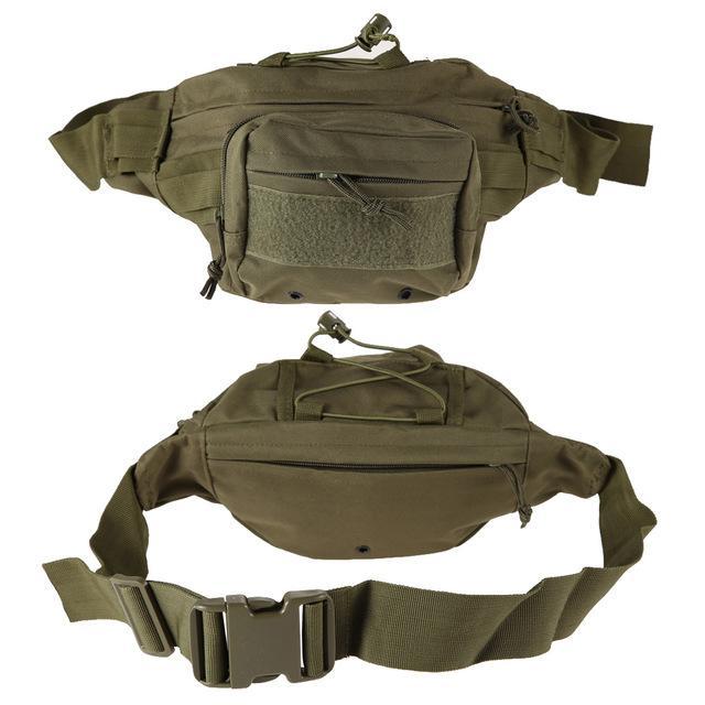 Unisex Outdoor Waterproof Waist Pack Canvas Shoulder Bag Military Tactical-Bluenight Outdoors Store-As Picture4-Bargain Bait Box
