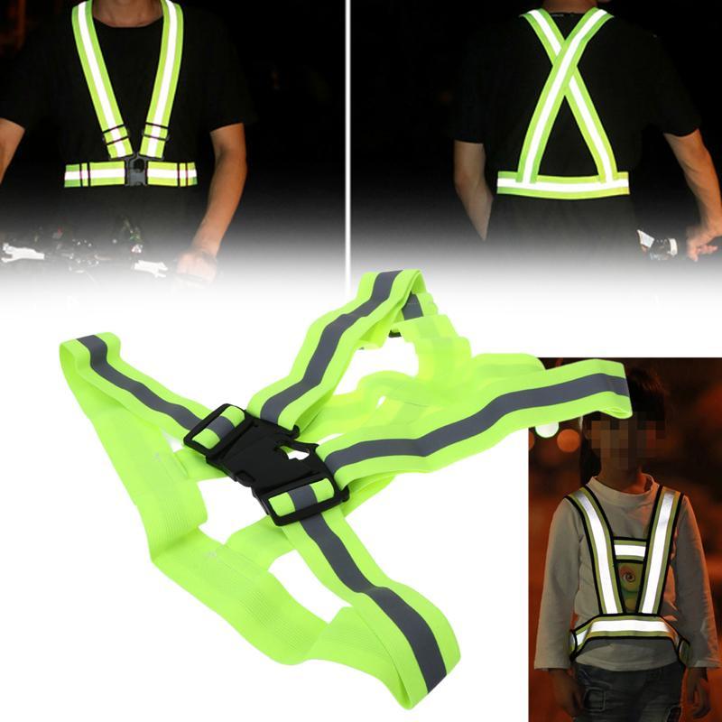 Unisex Safety High Visibility Reflection Vest Outdoor Running Cycling Vest-Dreamland 123-Bargain Bait Box