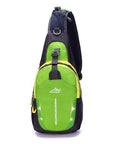 Unisex Ultra-Light Chest Bag Waterproof Shoulder Bag Outdoor Camping Hiking-gigibaobao-Green-Bargain Bait Box