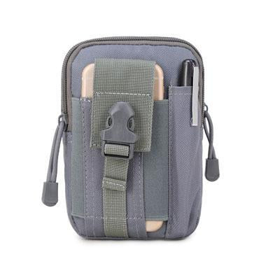 Universal Outdoor Sport Tactical Bag Molle Waist Nags 5.5/6 Inches Waterproof-YiWuLing Outdoor Tactical Store-grey-Bargain Bait Box