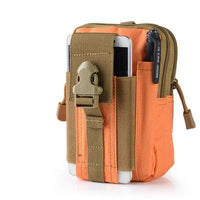 Universal Outdoor Sport Tactical Bag Molle Waist Nags 5.5/6 Inches Waterproof-YiWuLing Outdoor Tactical Store-orange-Bargain Bait Box
