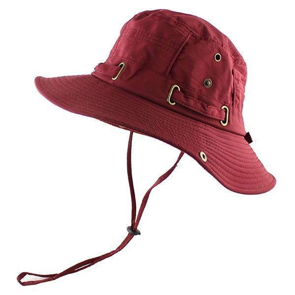 Upf 50+ Beach Cap Bucket Hat Men Women Boonie Hat Summer Uv Protection –  Bargain Bait Box