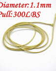 Upgrade To 0.9Mm 200Lbs 1.1Mm 300 Lbs 8 Strands Kevlar Fishing Line Large-Feiqu Trading Co., Ltd. Store-Yellow-Bargain Bait Box