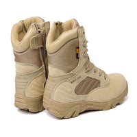 Us Force Men'S Outdoor Breathable Suede Military Combat Hiking Boots Shoes Men-Shop2927099 Store-Beige-6-Bargain Bait Box