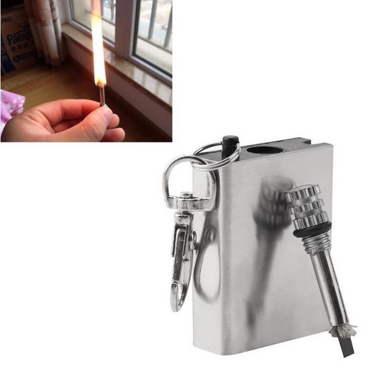 Useful Emergency Fire Starter Flint Match Lighter Metal Outdoor Camping Hiking-HITORHIKE Official Store-Bargain Bait Box