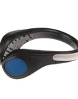 Useful Outdoor Tool Led Luminous Shoe Clip Light Night Safety Warning Led Bright-Fantastic BB-Blue-Bargain Bait Box