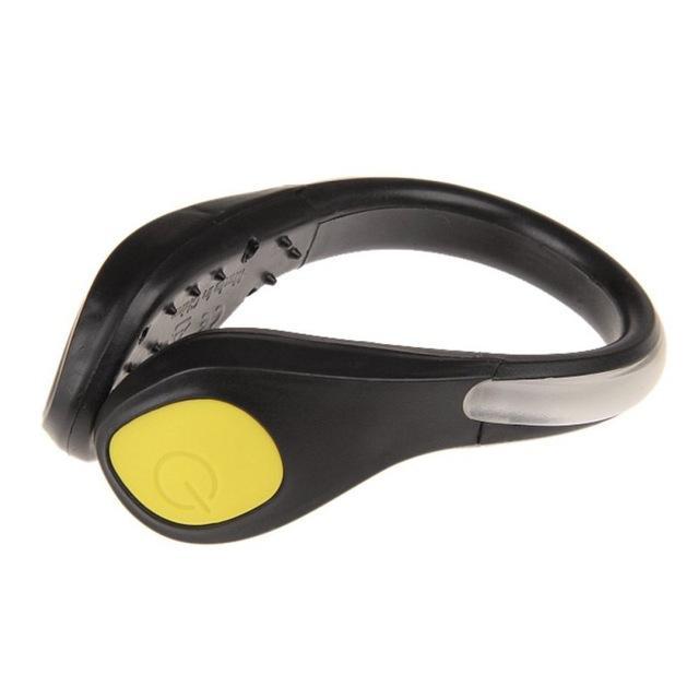 Useful Outdoor Tool Led Luminous Shoe Clip Light Night Safety Warning Led Bright-Fantastic BB-Yellow-Bargain Bait Box