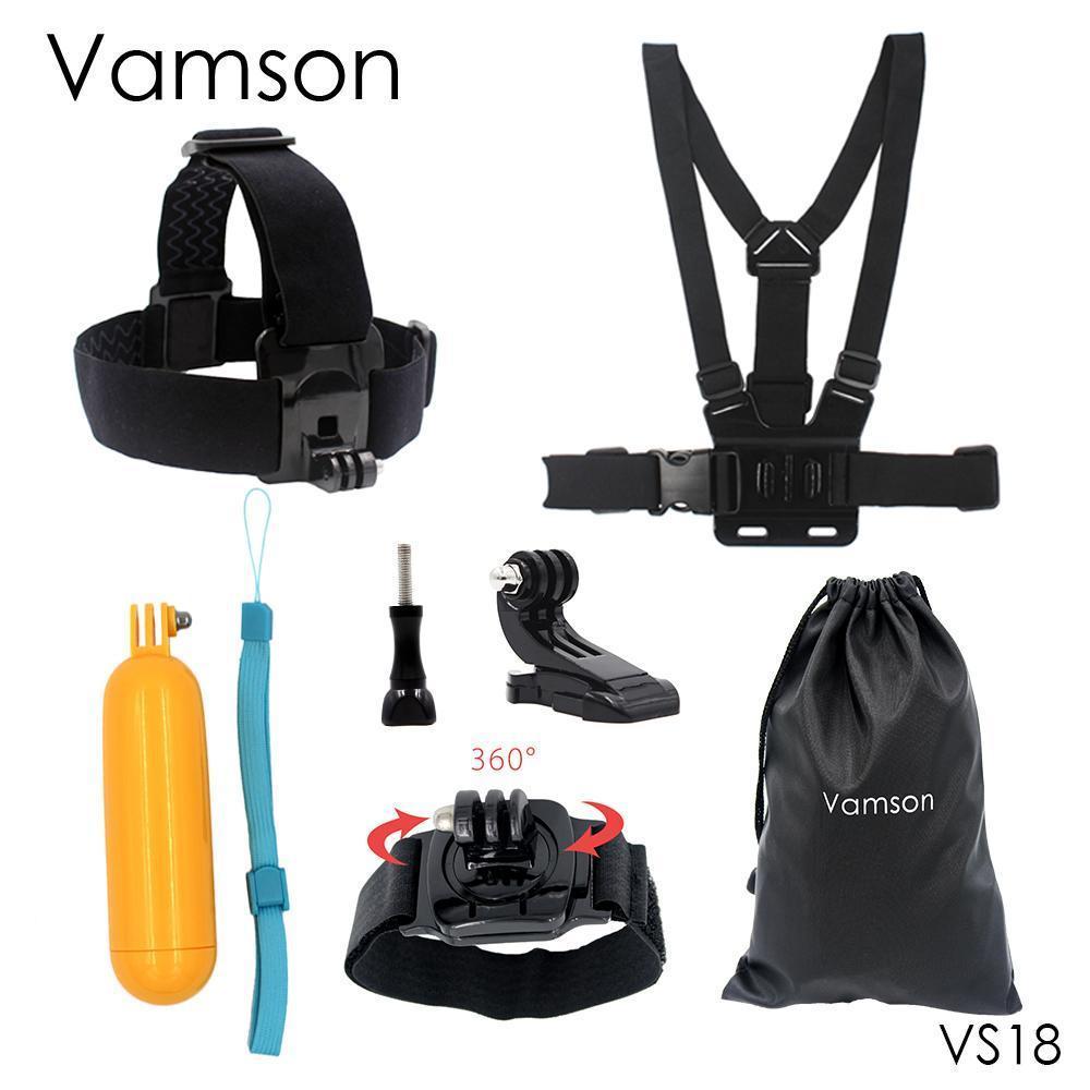 Vamson Chest Strap Floaty Bobber Monopod Head Belt Mount For Gopro Hero 5 4 3-Action Cameras-WanShan Camera Accessories Store-Bargain Bait Box
