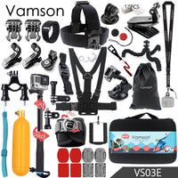 Vamson For Gopro Hero 6 5 Accessories Set Large Collection Box Monopod For Gopro-Action Cameras-V Camera Accessories Store-VS03A-Bargain Bait Box