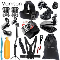 Vamson For Gopro Hero 6 5 Accessories Set Large Collection Box Monopod For Gopro-Action Cameras-V Camera Accessories Store-VS03C-Bargain Bait Box