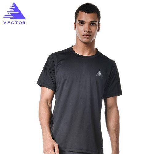Vector Brand Quick Dry Shirt Men Women Short Sleeve Coolmax T-Shirt Outdoor-VECTOR official store-Black Men-S-Bargain Bait Box