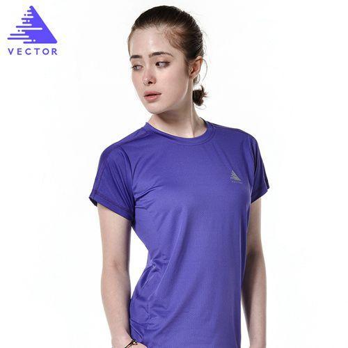 Vector Brand Quick Dry Shirt Men Women Short Sleeve Coolmax T-Shirt Outdoor-VECTOR official store-Purple Women-S-Bargain Bait Box