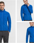 Vector Outdoor Jacket Women Warm Winter 100% Polyester Bodkin Fleece Camping-VECTOR official store-Light blue Men-S-Bargain Bait Box