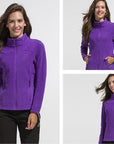 Vector Outdoor Jacket Women Warm Winter 100% Polyester Bodkin Fleece Camping-VECTOR official store-Purple Women-S-Bargain Bait Box
