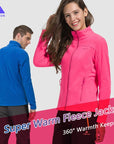 Vector Outdoor Jacket Women Warm Winter 100% Polyester Bodkin Fleece Camping-VECTOR official store-Sky Blue-S-Bargain Bait Box
