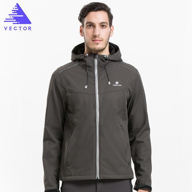 Vector Softshell Jacket Men Outdoor Jacket Windproof Waterproof Jacket Male-vectorsports Store-black-S-Bargain Bait Box