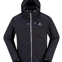 Vector Softshell Jacket Men Outdoor Jacket Windproof Waterproof Jacket Male-vectorsports Store-black-S-Bargain Bait Box