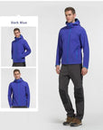 Vector Softshell Jacket Men Women Windproof Waterproof Outdoor Jacket Adult-VECTOR official store-Men Blue-S-Bargain Bait Box