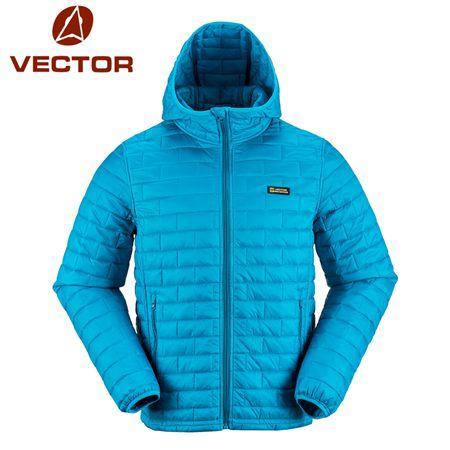 Vector Ultralight Mens Down Cotton Jackets Warm Autumn &amp; Winter Overcoats-VECTOR official store-blue-S-Bargain Bait Box