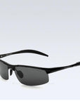 Veithdia Aluminum Mens Sunglasses Polarized Sun Glasses Driving Eyewear For-Polarized Sunglasses-Bargain Bait Box-black with box 1-Bargain Bait Box