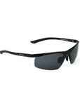 Veithdia Men'S Polarized Sunglasses Rimless Rectangle Driving Glasses Mirror-Polarized Sunglasses-Bargain Bait Box-Black with box1-Bargain Bait Box