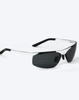 Veithdia Men'S Polarized Sunglasses Rimless Rectangle Driving Glasses Mirror-Polarized Sunglasses-Bargain Bait Box-silver with box1-Bargain Bait Box