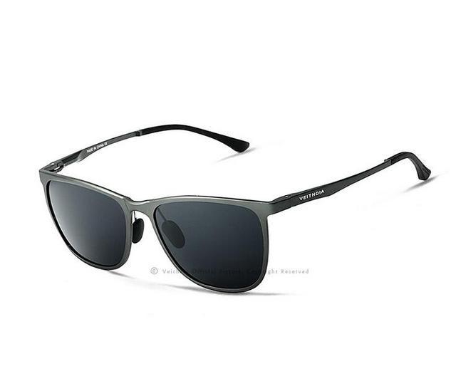 Veithdia Retro Aluminum Magnesium Men'S Sunglasses Polarized Lens Vintage-Polarized Sunglasses-Bargain Bait Box-gray with box 1-Bargain Bait Box