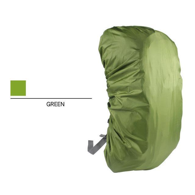 Vilead 70L Pure Color Large Backpack Rainproof Cover Camping Mountaineering-Vilead GoTravel Store-Green-Bargain Bait Box