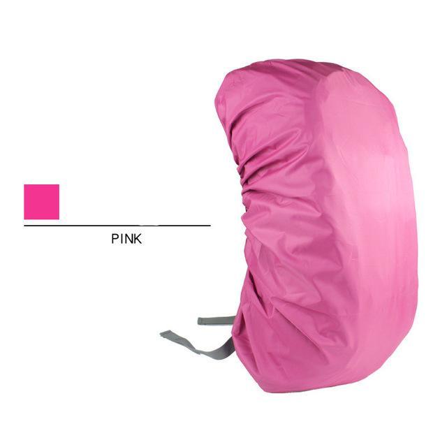 Vilead 70L Pure Color Large Backpack Rainproof Cover Camping Mountaineering-Vilead GoTravel Store-Pink-Bargain Bait Box