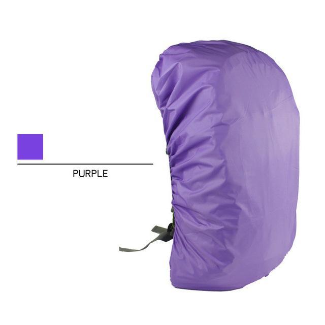 Vilead 70L Pure Color Large Backpack Rainproof Cover Camping Mountaineering-Vilead GoTravel Store-Purple-Bargain Bait Box
