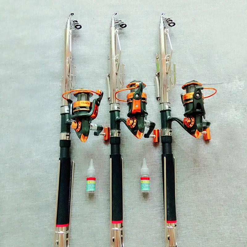 Vissen Telescopic Automatic Fishing Rod 2.1M-2.7M Super Hard Frp Distance-Automatic Fishing Rods-VISSEN Official Store-&lt;1.8 m-Bargain Bait Box