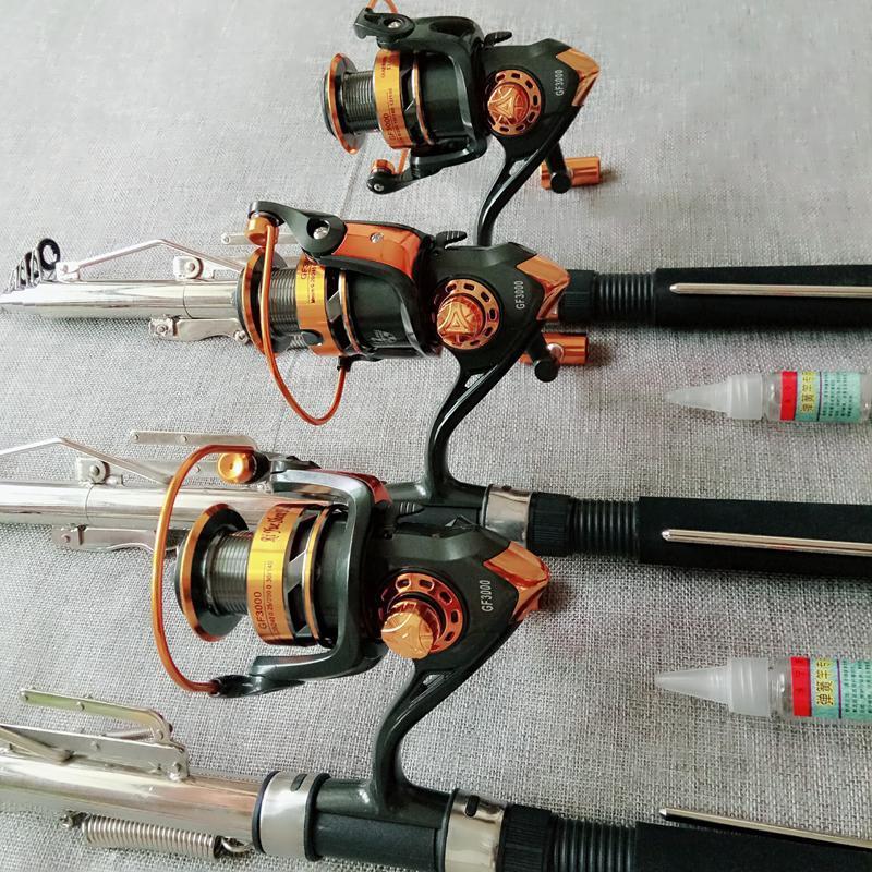 Vissen Telescopic Automatic Fishing Rod 2.1M-2.7M Super Hard Frp Distance-Automatic Fishing Rods-VISSEN Official Store-&lt;1.8 m-Bargain Bait Box