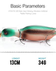 Vtavta 13Cm 34G Duck Swimbait Fishing Lure Multi Jointed Hard Bait Artificial-Fishing Lures-Trehook Store-COLOR-1-Bargain Bait Box