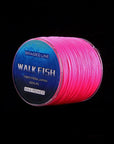Walk Fish 100M 8 Strand Braid Fishing Line Rope Super Strong Smoother 100% Pe-WALK FISH Store-Pink-0.6-Bargain Bait Box