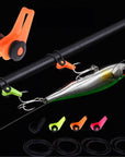 Walk Fish 10Pcs/Lot Multi Color Pescaria Acessorios Plastic Hook Keeper Lure-WALK FISH Store-Orange-Bargain Bait Box