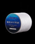 Walk Fish 150M 4 X Braided Fishing Line 9 Colors Super Pe Strong Strength Fish-WALK FISH Store-White-0.6-Bargain Bait Box