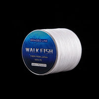 Walk Fish 150M 8-150Lb 4 Strand Pe Braided Fishing Line Multifilament Lines-WALK FISH Store-White-0.3-Bargain Bait Box
