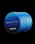 Walk Fish 150M 8 Strands Japan Pe Braided Fishing Line Multifilament Fishing-WALK FISH Store-Blue-0.6-Bargain Bait Box