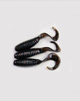 Walk Fish 16Pcs/Lot 30Mm Curly Tail Grub Artificial Panfish Crappie Bream-Capital Fishing Tackle(WeiHai)Co.,Ltd-6-Bargain Bait Box