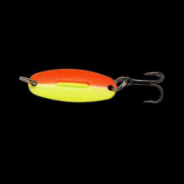 Walk Fish 1Pcs 40Mm 4G Copper Spoon Metal Lure Hard Bait Fresh Water Fishing-WALK FISH Store-D 4-Bargain Bait Box