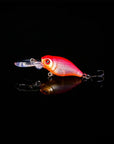 Walk Fish 1Pcs 6Cm 4.3G 3D Eyes Fishing Lure Crank Bait Crankbait Wobbler With-WALK FISH Store-A 1-Bargain Bait Box