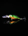 Walk Fish 1Pcs 6Cm 4.3G 3D Eyes Fishing Lure Crank Bait Crankbait Wobbler With-WALK FISH Store-E 5-Bargain Bait Box